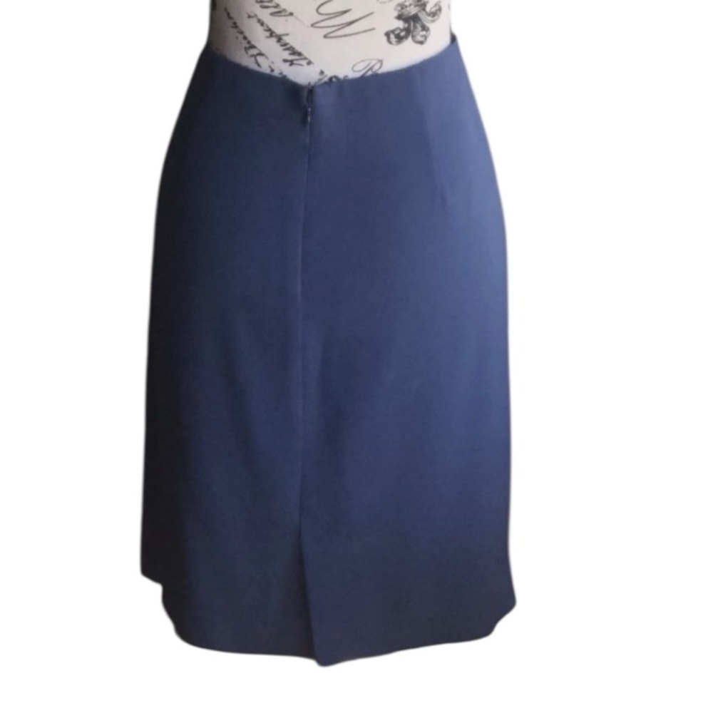 Georgiou Studio blue pencil skirt. Size 10 GUC - Picture 2 of 8
